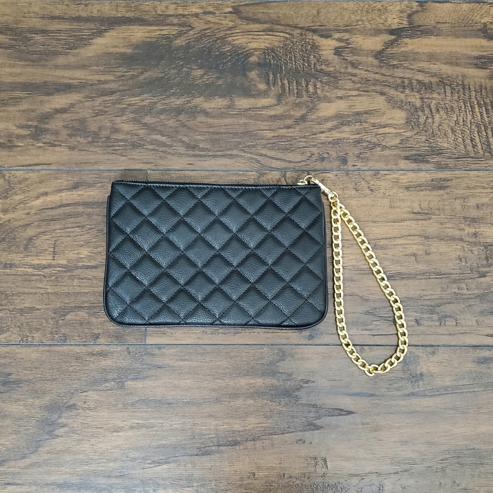 Quilted Wristlet Clutch